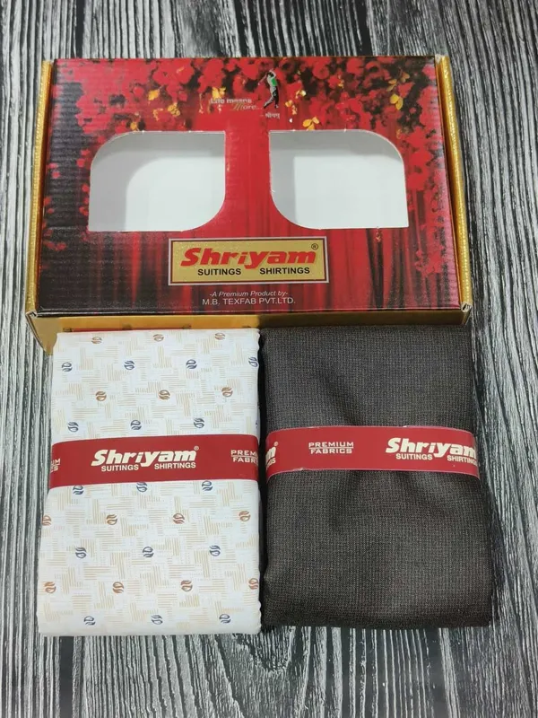 Shriyam_Multicolor_Poly_Cotton_Printed_Shirt_And_Trouser_Fabric_For_Men