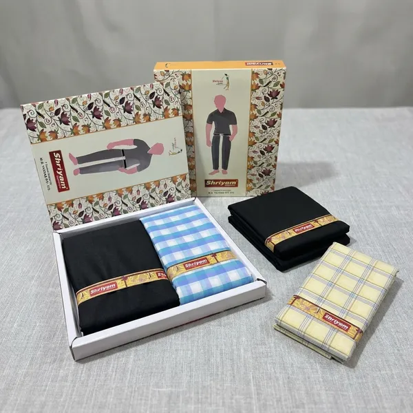 Shriyam_Multicolor_Poly_Cotton_Printed_Shirt_And_Trouser_Fabric_For_Men_Pack_Of_2