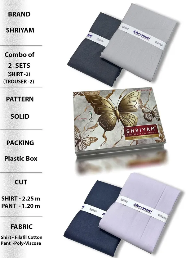 Shriyam_Multicolor_Poly_Cotton_Printed_Shirt_And_Trouser_Fabric_For_Men_Pack_Of_2