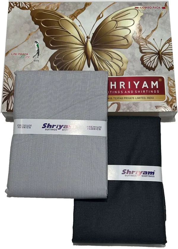 Shriyam_Multicolor_Poly_Cotton_Printed_Shirt_And_Trouser_Fabric_For_Men_Pack_Of_2