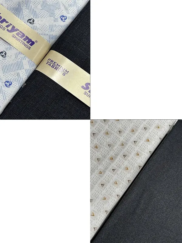 Shriyam_Multicolor_Poly_Cotton_Printed_Shirt_And_Trouser_Fabric_For_Men_Pack_Of_2