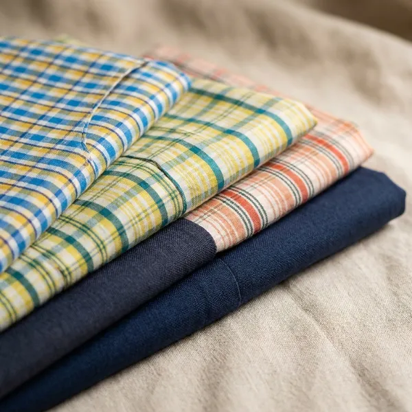 Shriyam_Multicolor_Poly_Cotton_Solid_Shirt_And_Trouser_Fabric_For_Men_Pack_Of_4
