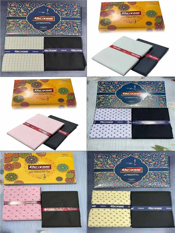 Shriyam_Multicolor_Poly_Cotton_Printed_Shirt_And_Trouser_Fabric_For_Men_Pack_Of_6