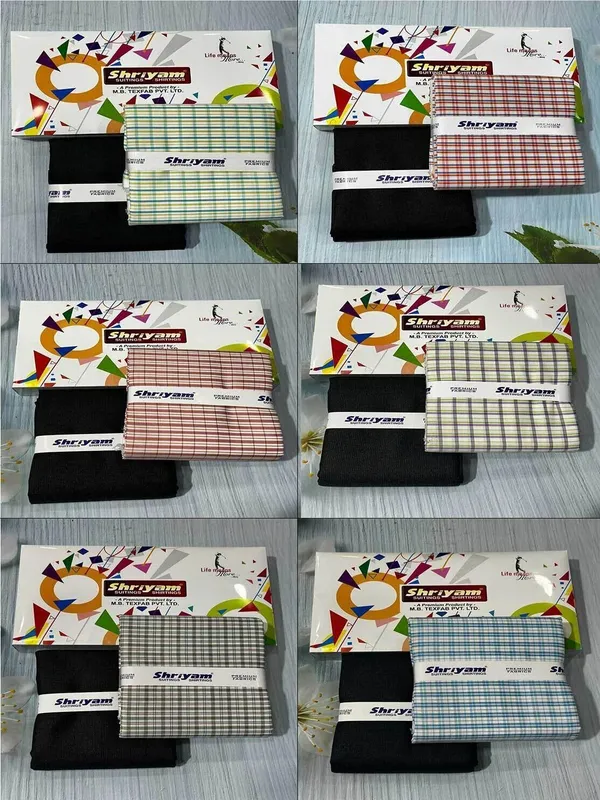 Shriyam_Multicolor_Poly_Cotton_Printed_Shirt_And_Trouser_Fabric_For_Men_Pack_Of_6