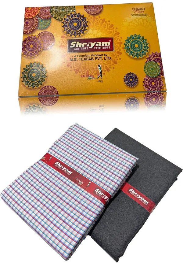 Shriyam_Multicolor_Poly_Cotton_Printed_Shirt_And_Trouser_Fabric_For_Men