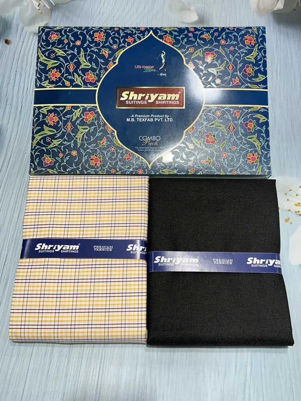 Shriyam_Multicolor_Poly_Cotton_Printed_Shirt_And_Trouser_Fabric_For_Men