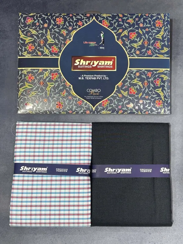 Shriyam_Multicolor_Poly_Cotton_Printed_Shirt_And_Trouser_Fabric_For_Men