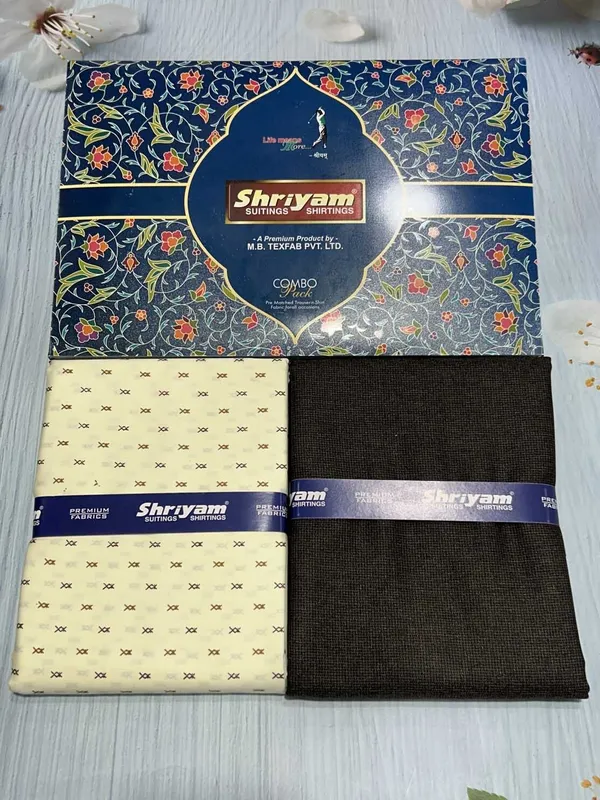 Shriyam_Multicolor_Poly_Cotton_Printed_Shirt_And_Trouser_Fabric_For_Men
