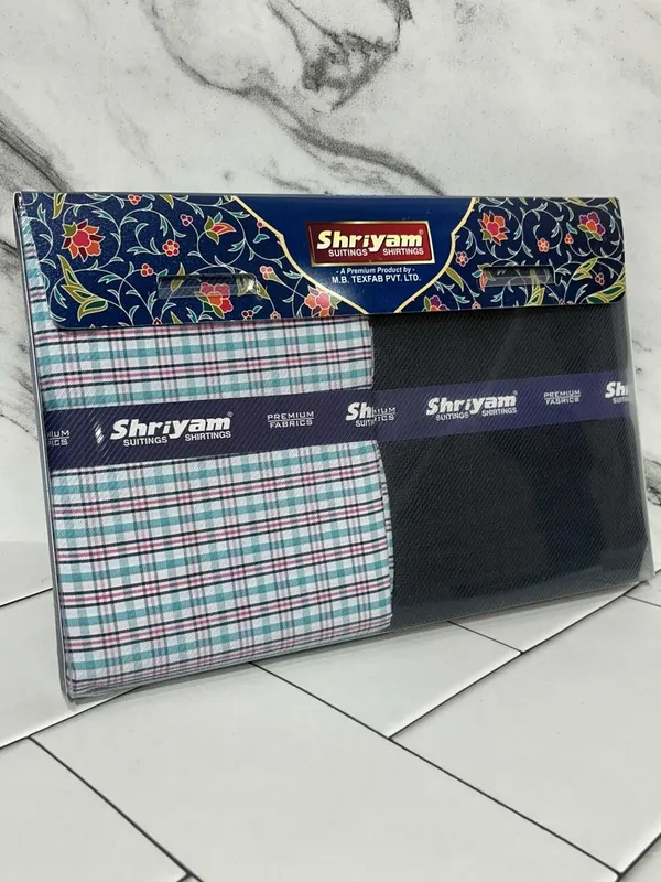 Shriyam_Multicolor_Poly_Cotton_Printed_Shirt_And_Trouser_Fabric_For_Men