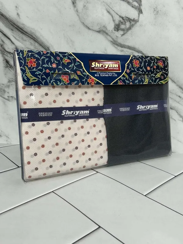 Shriyam_Multicolor_Poly_Cotton_Printed_Shirt_And_Trouser_Fabric_For_Men
