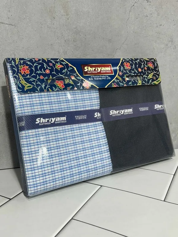 Shriyam_Multicolor_Poly_Cotton_Printed_Shirt_And_Trouser_Fabric_For_Men