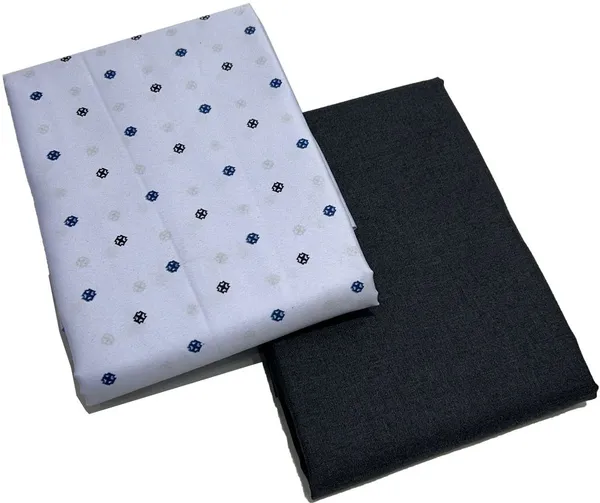 Shriyam_Multicolor_Poly_Cotton_Striped_Shirt_And_Trouser_Fabric_For_Men_Pack_Of_2