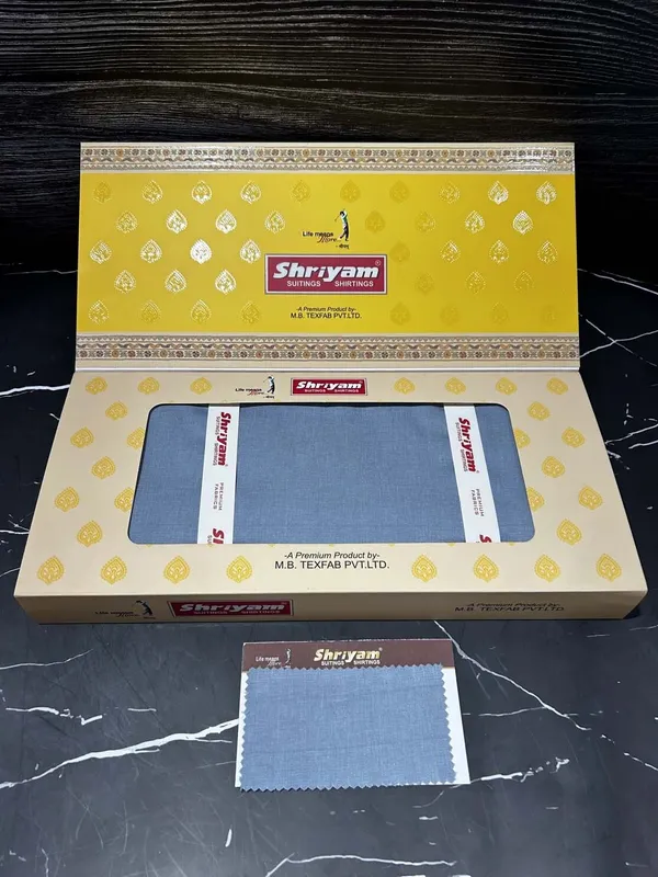 Shriyam_Grey_Poly_Cotton_Solid_Safari_Fabric_For_Men