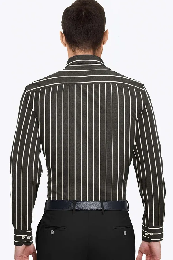 Black_And_White_Cotton_Blend_Striped_Shirt_Formen