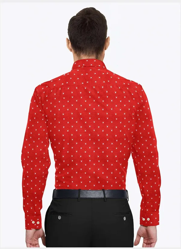 Red_Cotton_Blend_Graphic_Print_Shirt_Formen