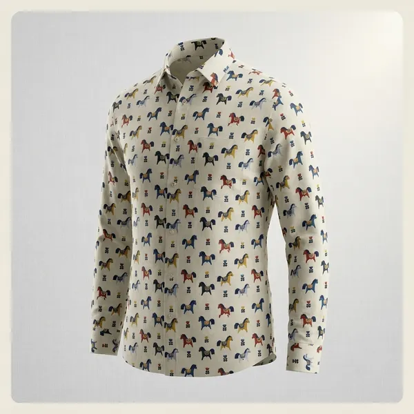 Multicolor_Cotton_Blend_Digital_Print_Shirt_Formen