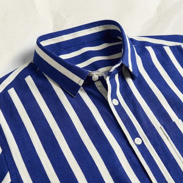Dark_Blue_And_White_Cotton_Blend_Digital_Print_Shirt_Formen
