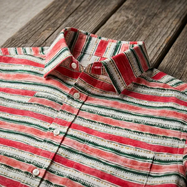 Red_And_White_Cotton_Blend_Digital_Print_Shirt_Formen
