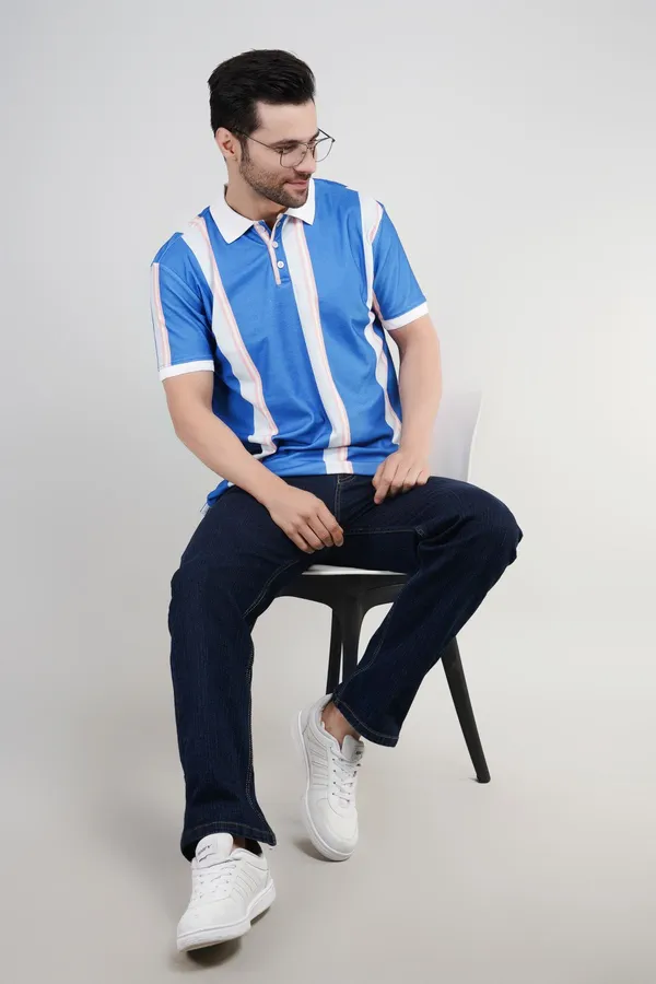 Valencia_Casual_Polo_tshirt_with_white_and_Blue_vertical_stripes