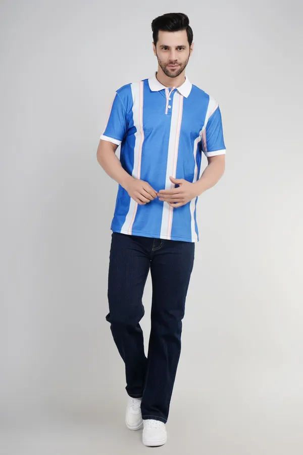 Valencia_Casual_Polo_tshirt_with_white_and_Blue_vertical_stripes