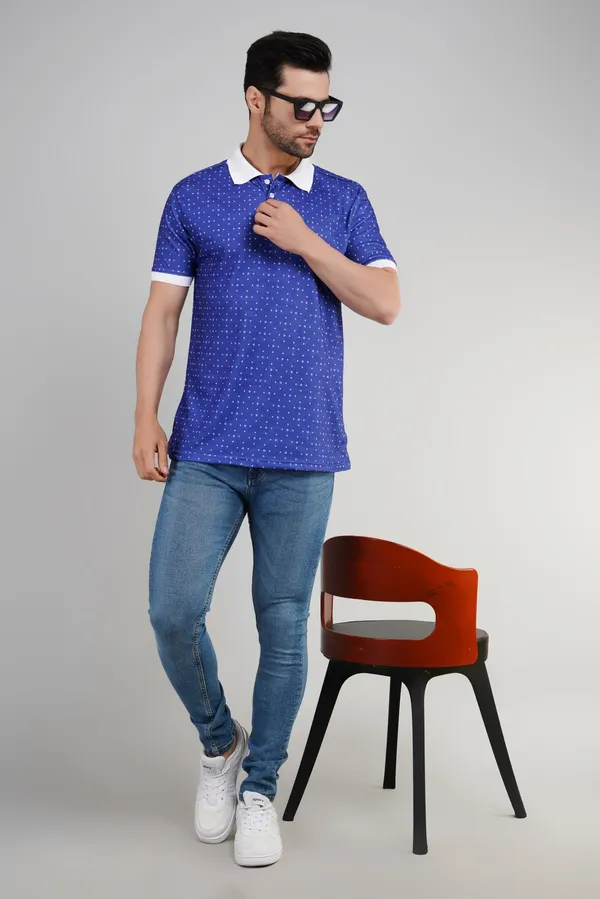 Valencia_Casual_Polo_tshirt_with_blue_base_with_printed_pattern