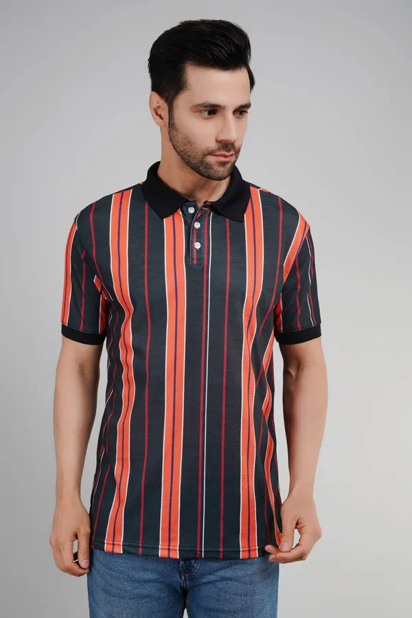 Valencia_Casual_Polo_tshirt_with_bold_vertical_stripes_in_red,_orange,_and_white