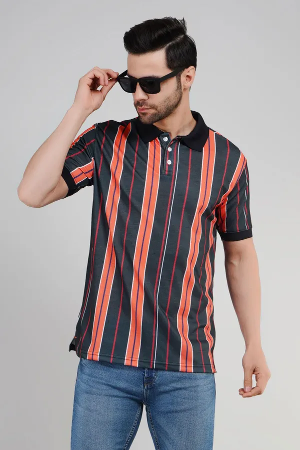 Valencia_Casual_Polo_tshirt_with_bold_vertical_stripes_in_red,_orange,_and_white