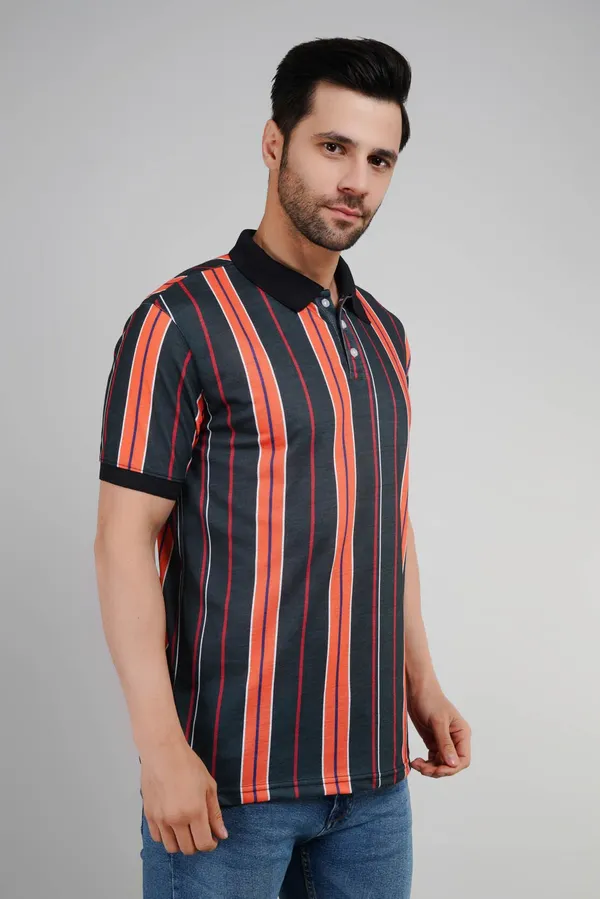 Valencia_Casual_Polo_tshirt_with_bold_vertical_stripes_in_red,_orange,_and_white
