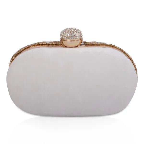 Gold_Velvet_With_Stone_Work_Clutch_Bag_For_Women
