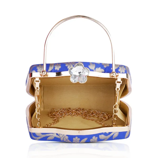 Royal_Blue_Banarasi_Jacquard_Clutch_Bag_For_Women
