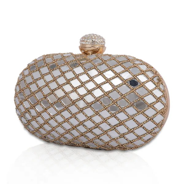Gold_Velvet_With_Stone_Work_Clutch_Bag_For_Women