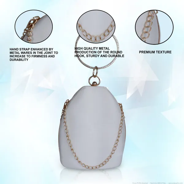 White_Clutch_Bag_For_Women