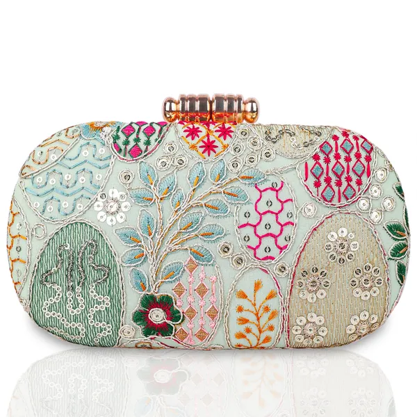 Oval_Shaped_Embroidered_Clutch_Bag_For_Women
