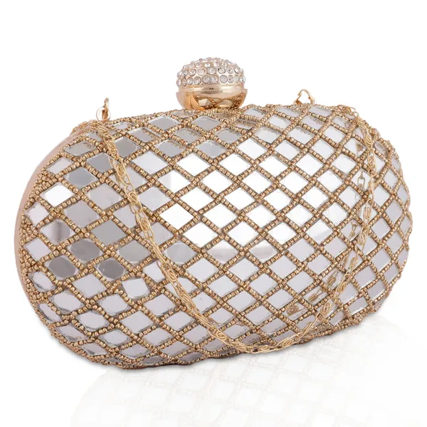 Gold_Velvet_With_Stone_Work_Clutch_Bag_For_Women