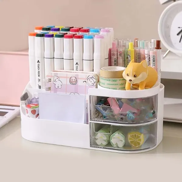 White_Premium_Plastic_Makeup_Organizer_Box_For_Cosmetics