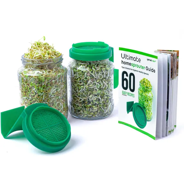 Green_Premium_Glass_Sprouts_Maker_With_Printed_Recipe_Books_60_Healthy_Recipes_Of_Sprouting_Glass_Sprout_Jar_With_Mesh_Lid_Built_In_Drainage_Stand_Set_Of_2