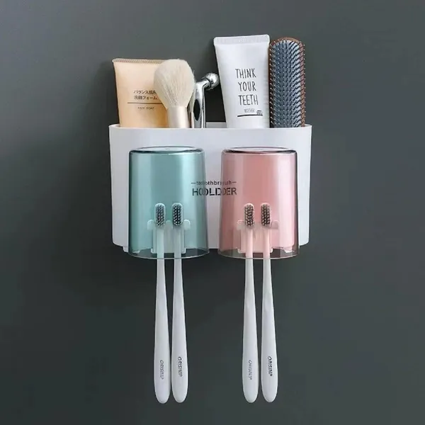 White_Premium_Plastic_Bathroom_Organizer_For_Bathroom_2_Cups