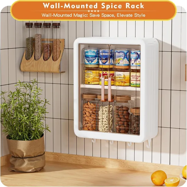 White_Premium_Plastic_Wall_Mounted_Cabinet_With_Doors_Organiser_Without_Drill_Hooks_Shelves_Hanging_Storage_Rack_For_Kitchen_And_Bathroom
