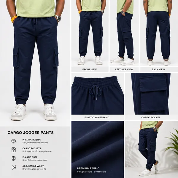 Men_Navy_Blue_Cargo_Jogger_Pant_With_Elastic_Waistband_And_Multiple_Pockets