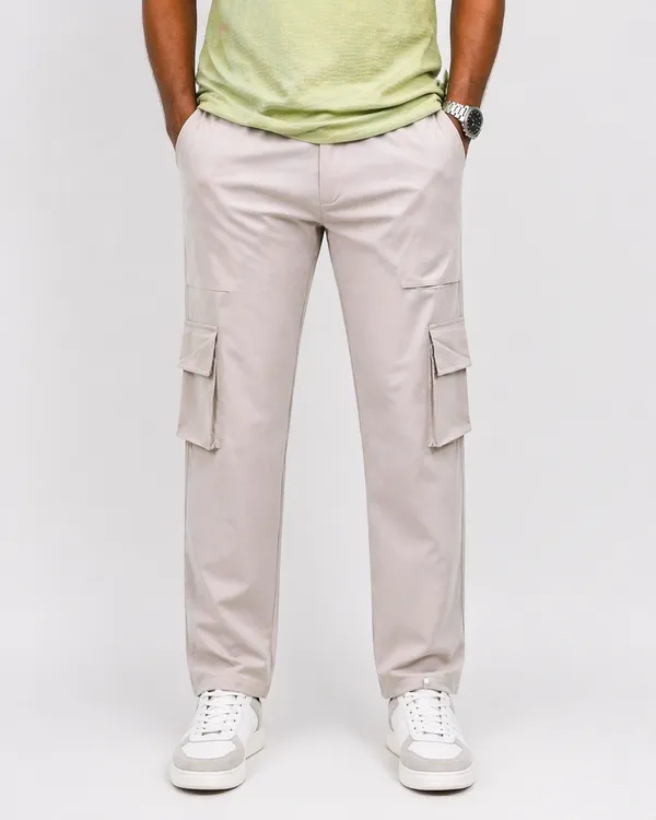 Men_Cargo_Pant_Open_Bottom__Straight_Fit_Light_Grey_And_Black_Cargo_Pant_With_White_Piping_Detail_Pack_Of_2
