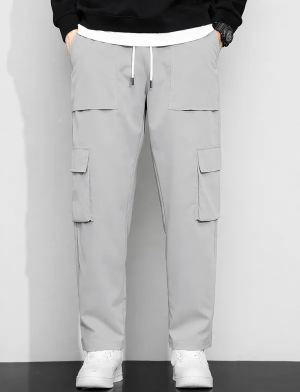 Men_Grey_Cargo_Pant_Oppen_Bottom_And_Drawstring_Waist