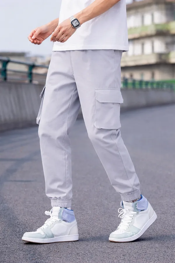 Men_Grey_Cargo_Joggers_With_Side_Pockets