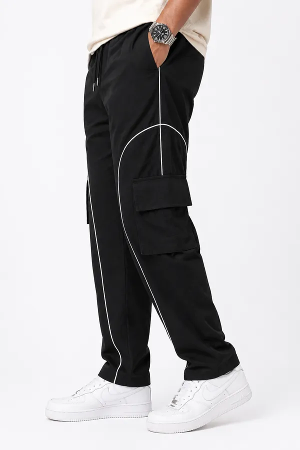 Men_Black_Cargo_Pant_With_White_Piping_Detail