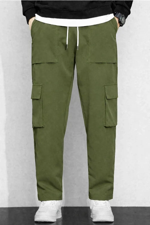 Olive_Green_Cargo_Pant_With_Multiple_Pockets_-_Unisex_Streetwear_Style