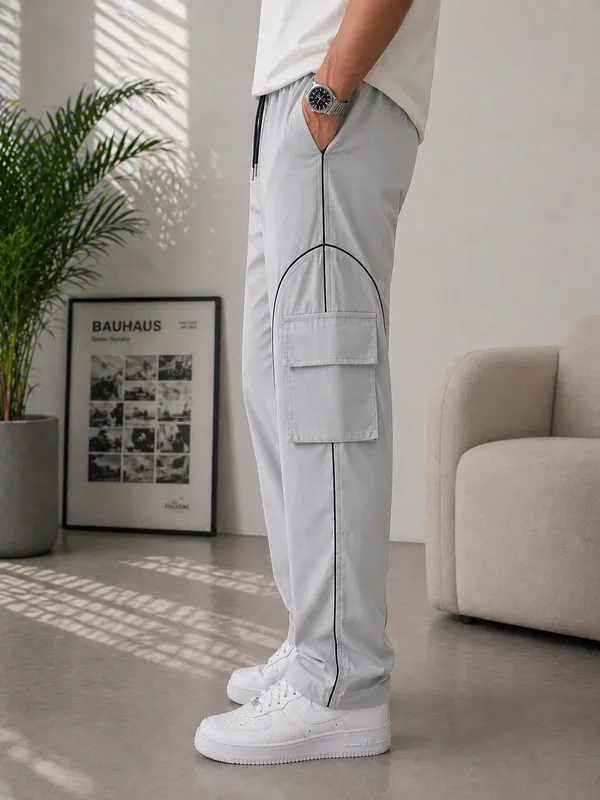 Men_Light_Grey_Cargo_Pant_With_Black_Piping_And_Flap_Pockets