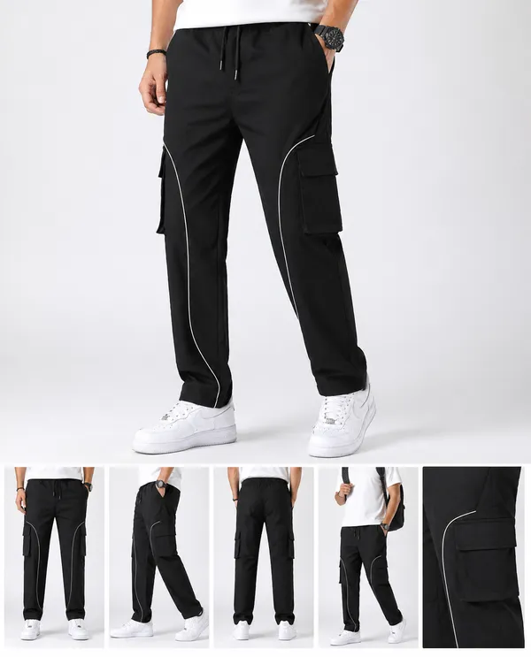Men_Black_Cargo_Pant_With_White_Piping_Detail
