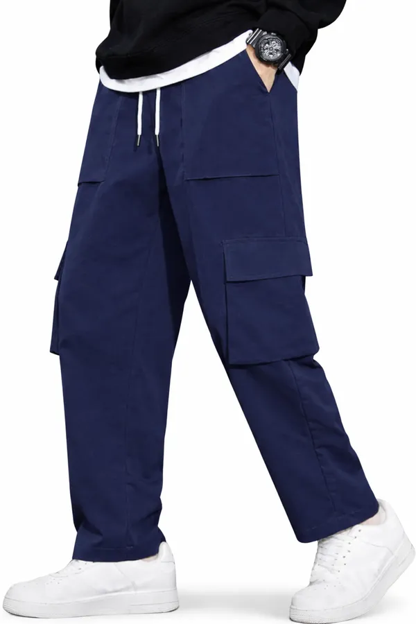 Men_Navy_Blue_Cargo_Pant_With_Multiple_Pockets