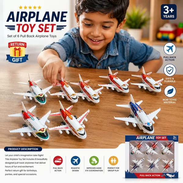 Airbus_Metal_Series_Die_Cast_Toy_Airplane_Miniature_Aircraft_Models_Pack_Of_6