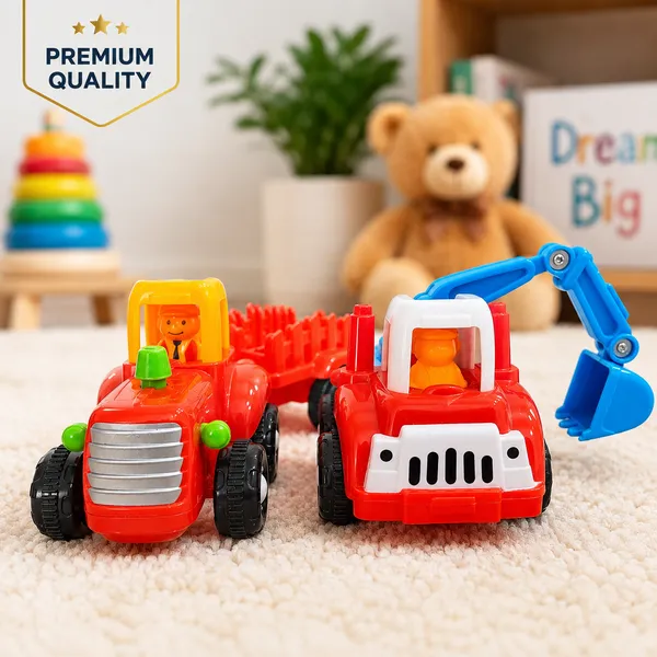 3_Piece_Magnetic_Construction_Toy_Vehicle_Pack_Tractor_Trailer_Excavator