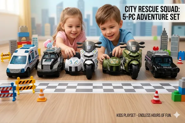 Police_Emergency_Response_Vehicle_Toy_Pack_Of_5_Diecast_and_Pull_Back_Cars_&_Bike